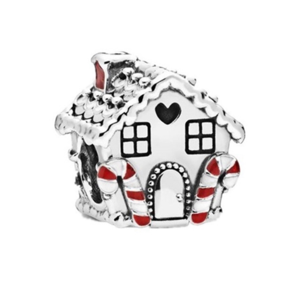 Gingerbread Christmas house charm